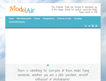 Tablet Screenshot of modelair.info